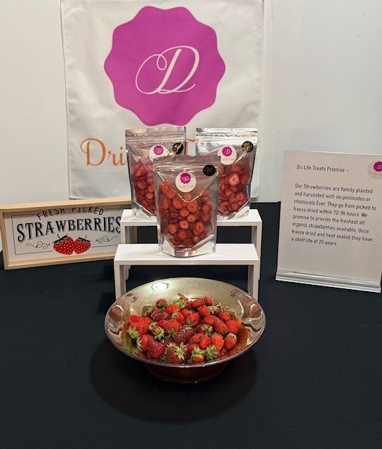 Strawberries  freeze dried