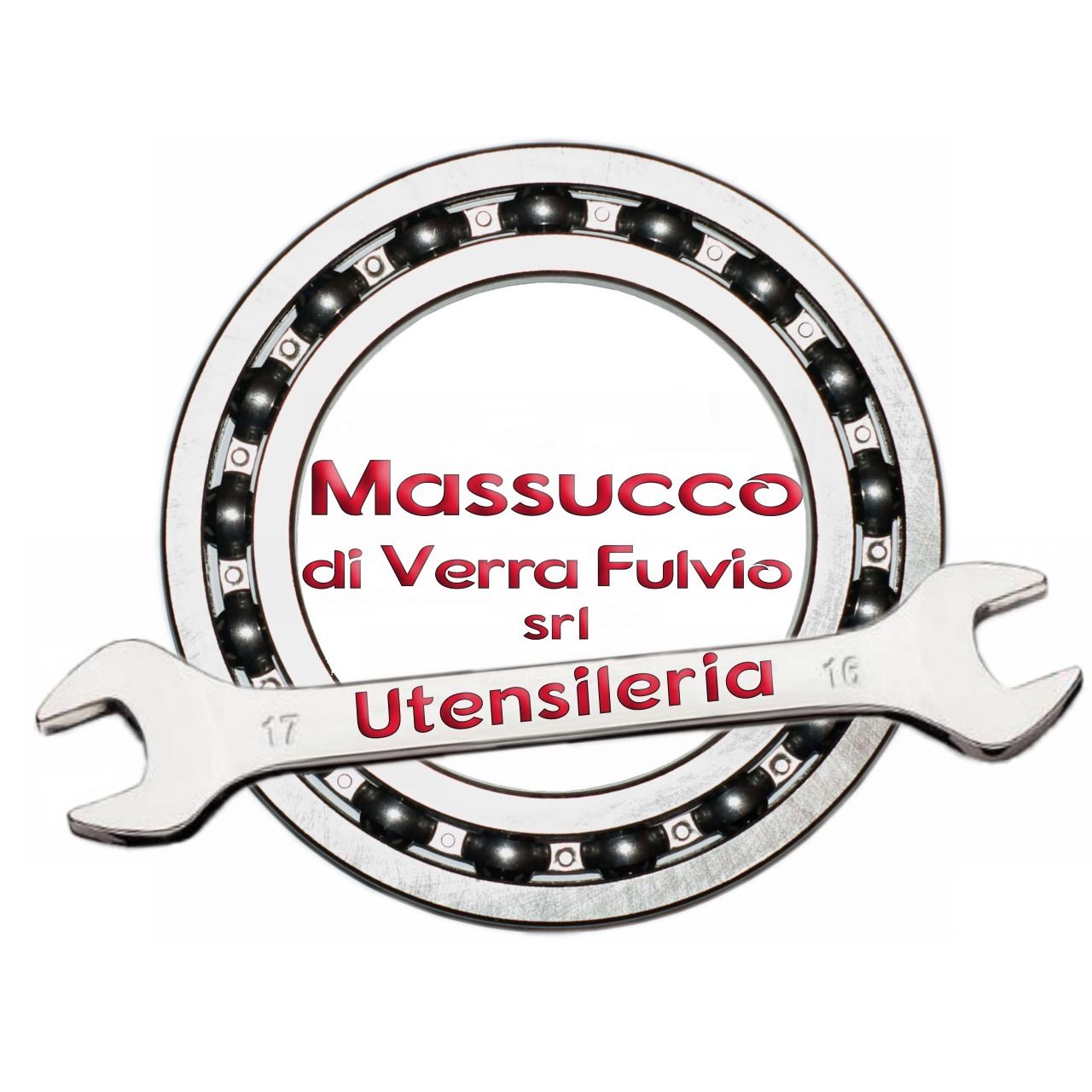 A logo for massucco di ferra fulvio srl utensilieria