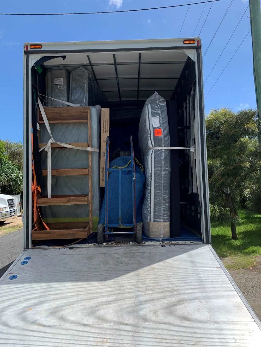 The Back of S Removal Truck All Packed Neatly — O'Grady's Transport & Removals in Ballina, NSW