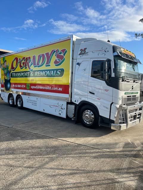 A White Truck To Be Used For Furniture Removals