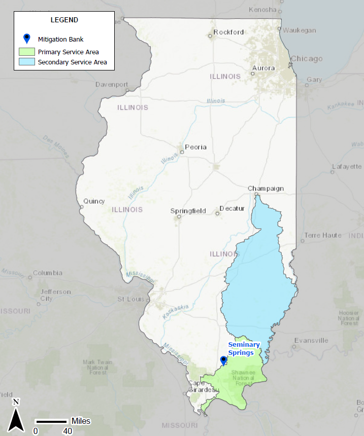 Download Map - Seminary Springs Mitigation Bank Seminary Springs Mitigation Bank