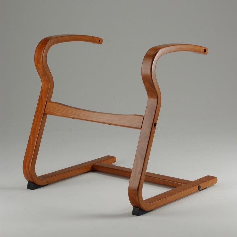 Wooden stem for visitor chair