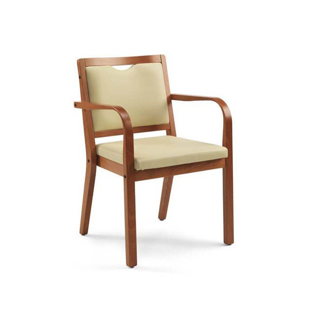 Seniors chair with armrests
