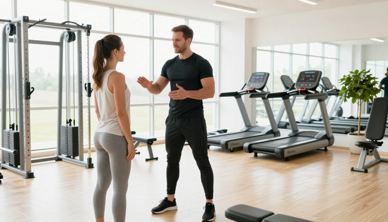 Persoonlijke begeleiding in de sportschool