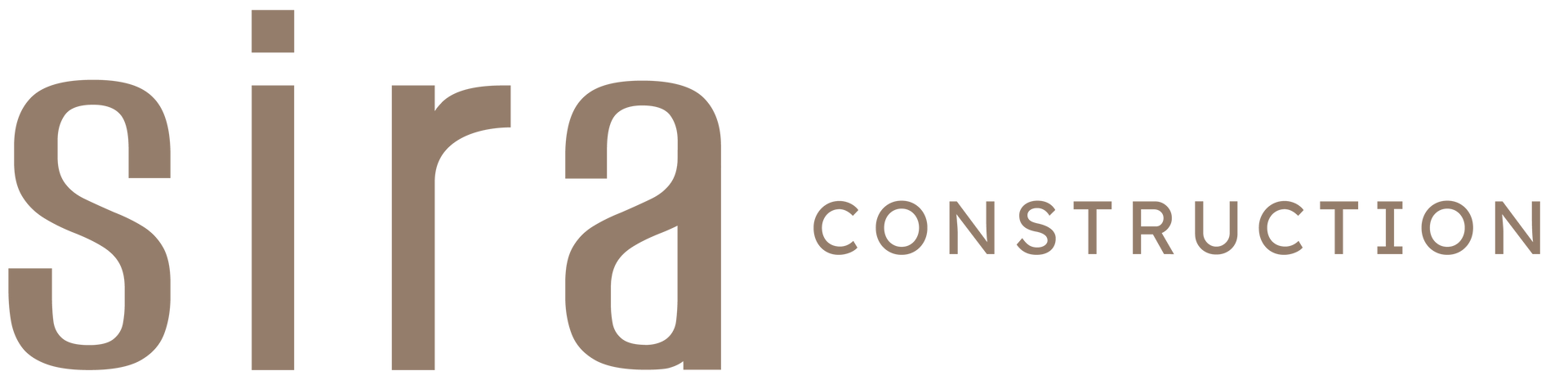 Sira Construction inc. logo