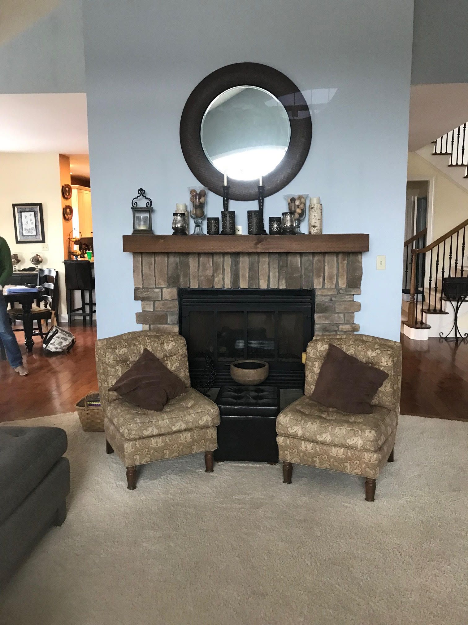 Living Room With Two Chairs