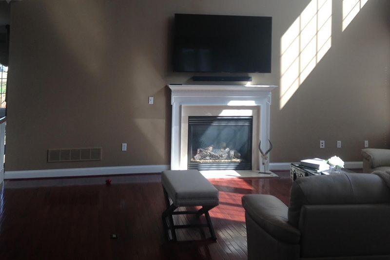 Living Room With TV