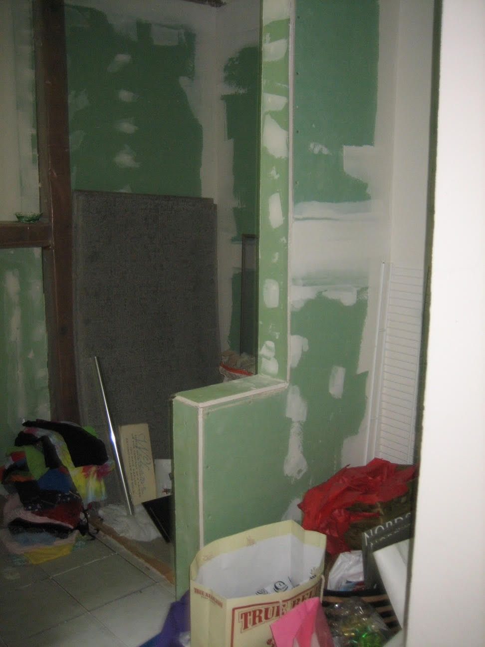 Unfinished Bathroom Renovation