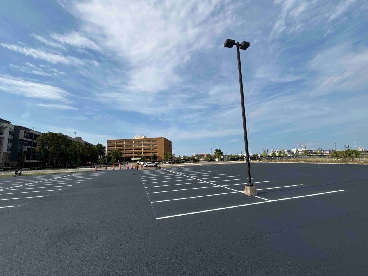 Striping Machine — Jacksonville, FL — Pro Sealed Asphalt Inc.