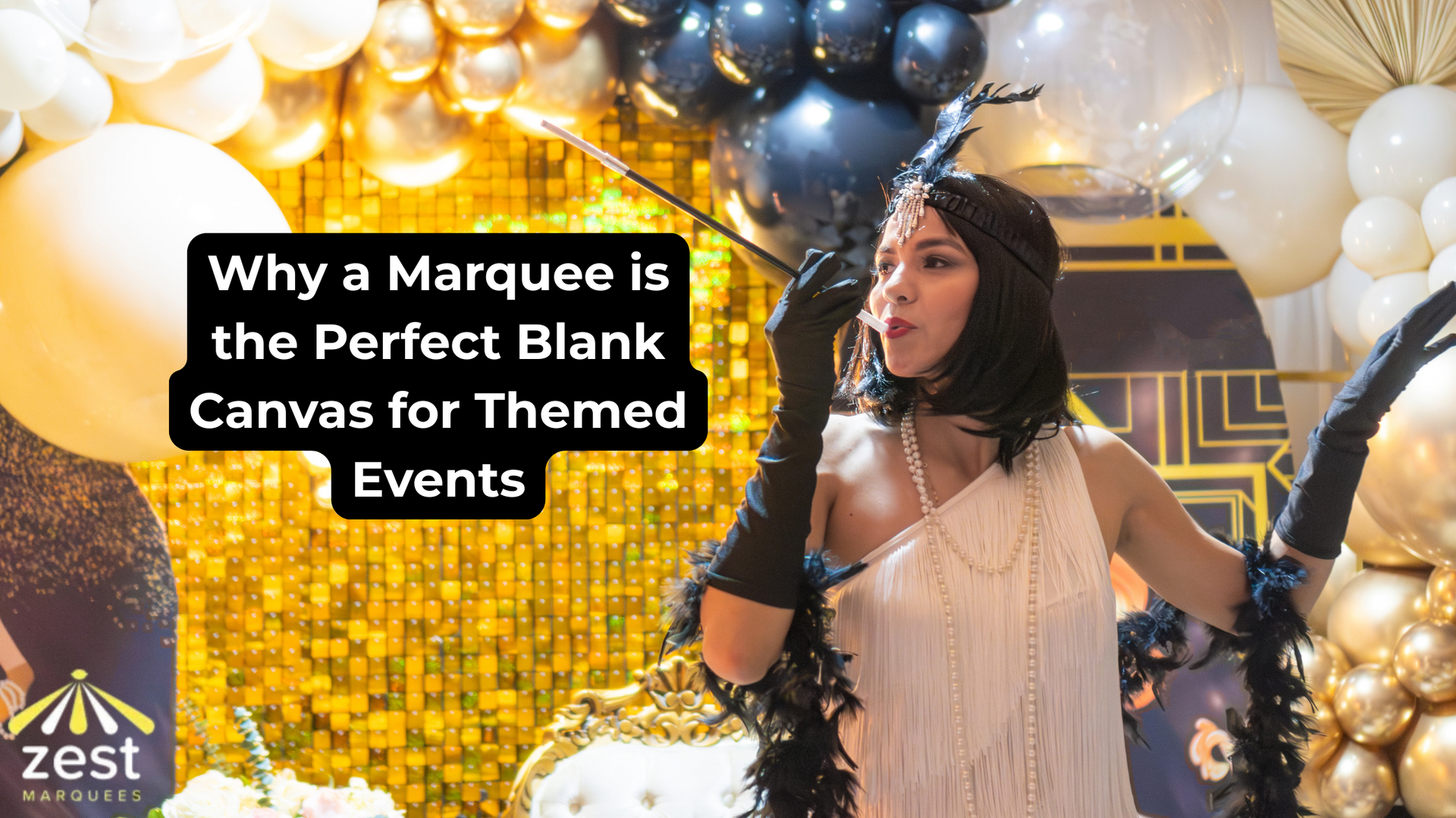 Why a marquee is the perfect blank canvas for themed events