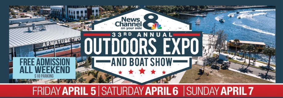 News Channel 8 33rd Annual Outdoors Expo & Boat Show