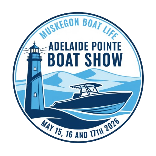 The logo for the Adelaide Pointe Boat Show. The logo for the Adelaide Pointe Boat Show.
