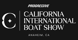 Newport Beach Boat Show Black logo: Progressive California International Boat Show in Anaheim, CA.