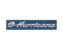 A picture of a hurricane logo on a white background.