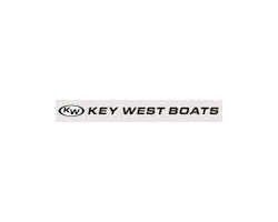 Key west boats logo on a white background