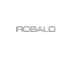 The logo for robalo is on a white background.