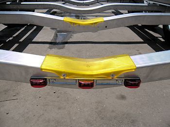 Keel Guards on Cross Member Supports