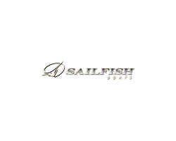 A sailfish logo on a white background.