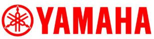 The red Yamaha corporate logo, featuring the stylized tuning fork emblem next to the word 