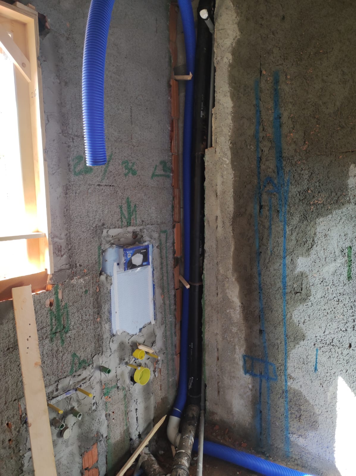 tubature acqua calda fredda