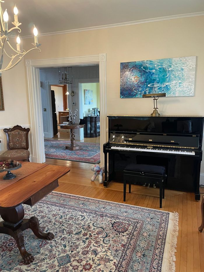 Guilford Bed & Breakfast Sitting Room Piano