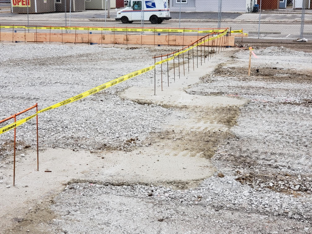 Wide Space Before Concrete Additions — Wilmington, OH — TH Solutions, LLC