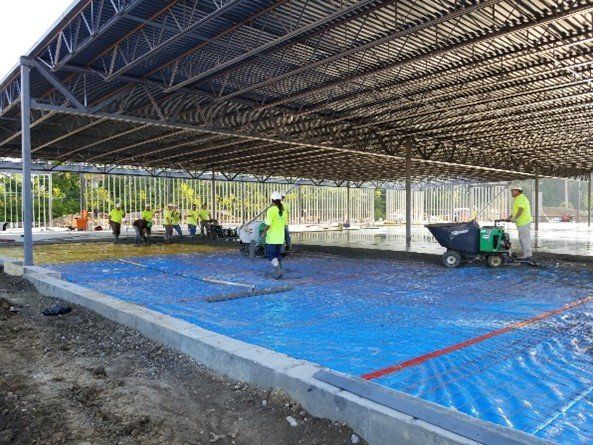 Wide Industrial Lot For Concrete Repairs — Wilmington, OH — TH Solutions, LLC