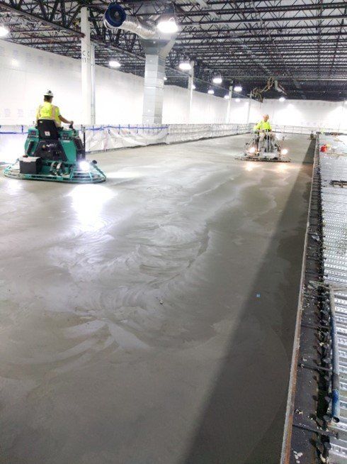 Workers Polishing Concrete — Wilmington, OH — TH Solutions, LLC