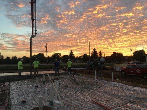 Men Working at Night — Wilmington, OH — TH Solutions, LLC