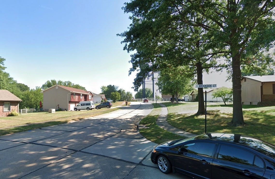 The roads of Brookside featuring nicely paved roads wit populated houses