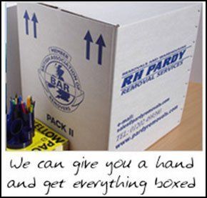 To get help with packing and unpacking in and around Christchurch call RH Pardy Removals