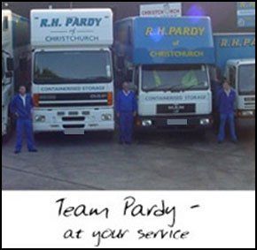 When you are re-locating your business in and around Christchurch call RH Pardy Removals