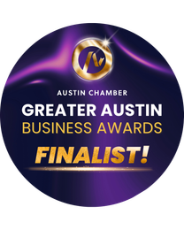 IREP Junk Removal is a Greater Austin Business Awards Finalist for 2025 from the Austin Chamber