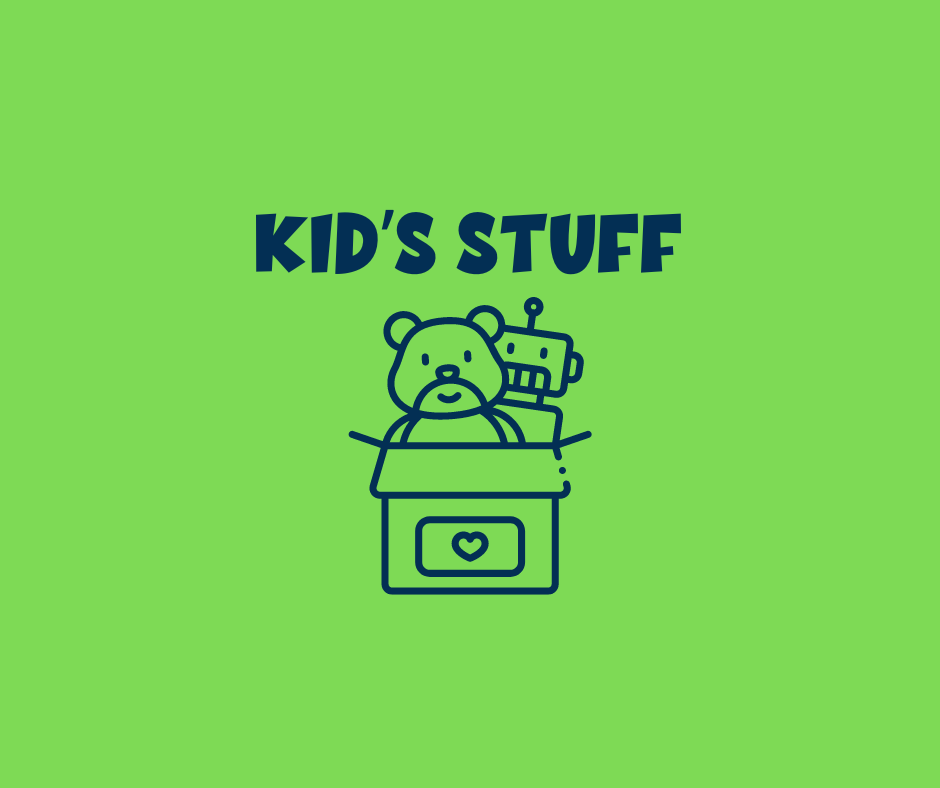 kids stuff green