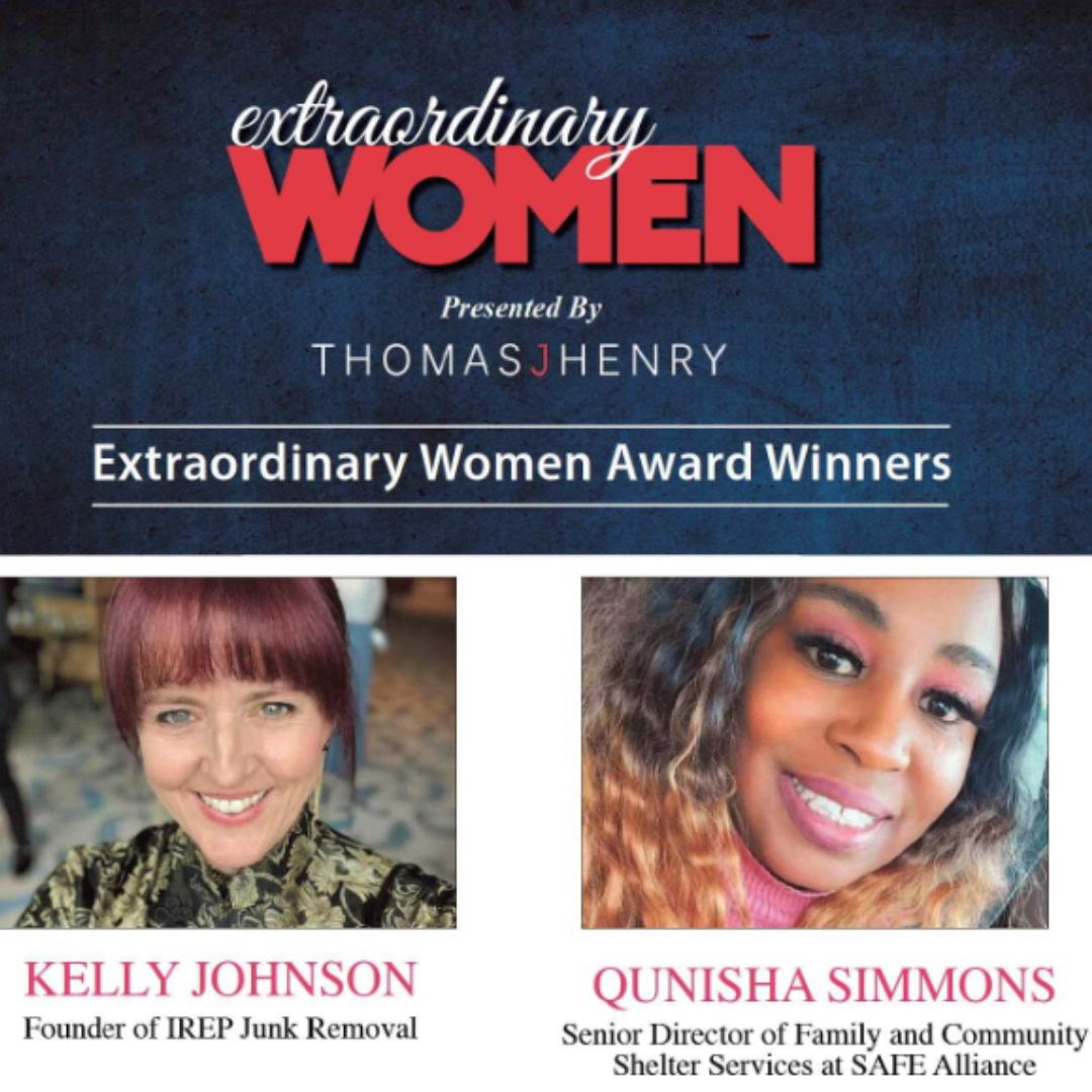Kelly Johnson IREP owner wins extraordinary women award from Thomas J Henry and Austin American Statesman