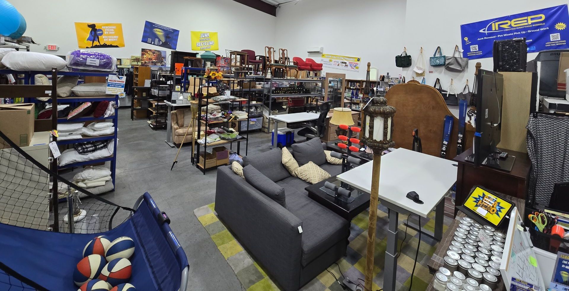 IREP Resale Austin Thrift Store Inside View