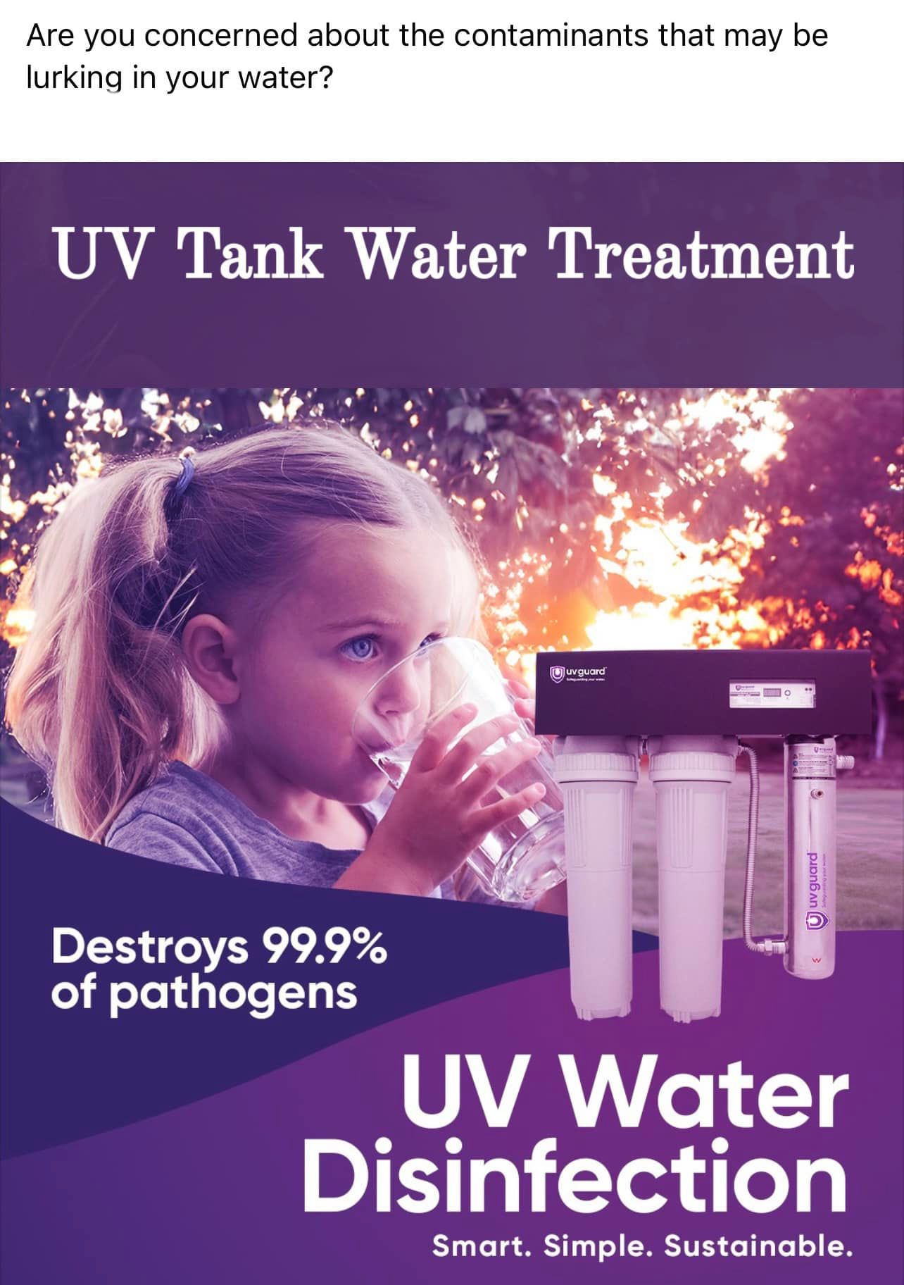 Water Filter Flyer — CQ Water Tank Cleaning in Berserker, QLD