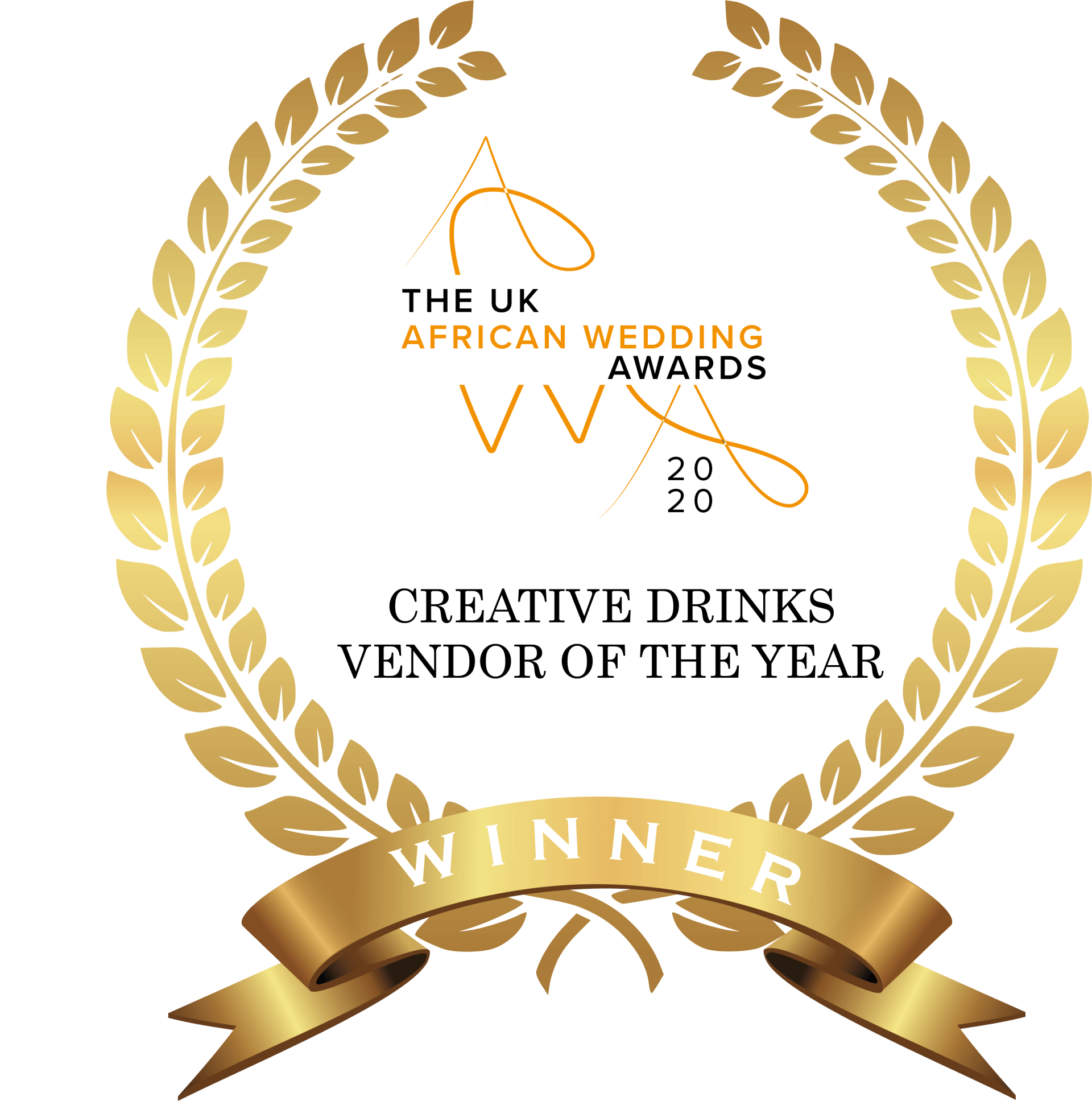 The uk african wedding awards creative drinks vendor of the year winner