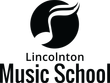 Lincolnton Music School black logo