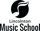 Lincolnton Music School black logo