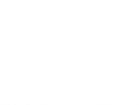 Lincolnton Music School logo. 