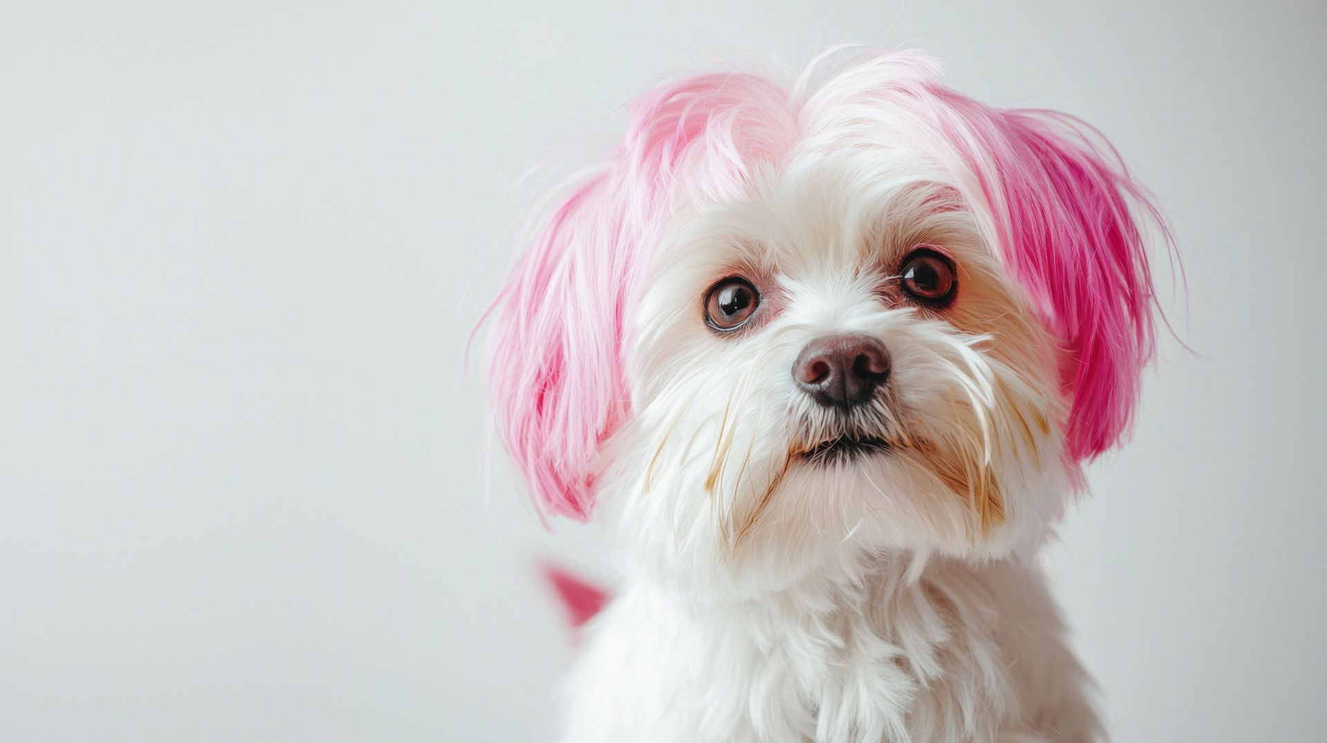 A person using clippers to trim the nails of a calm, tabby and white cat on a table.