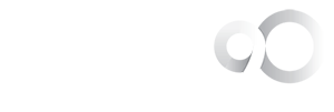 A white circle with a shadow on a white background.