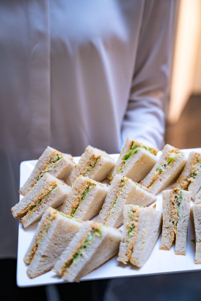 Sanwiches Tablett