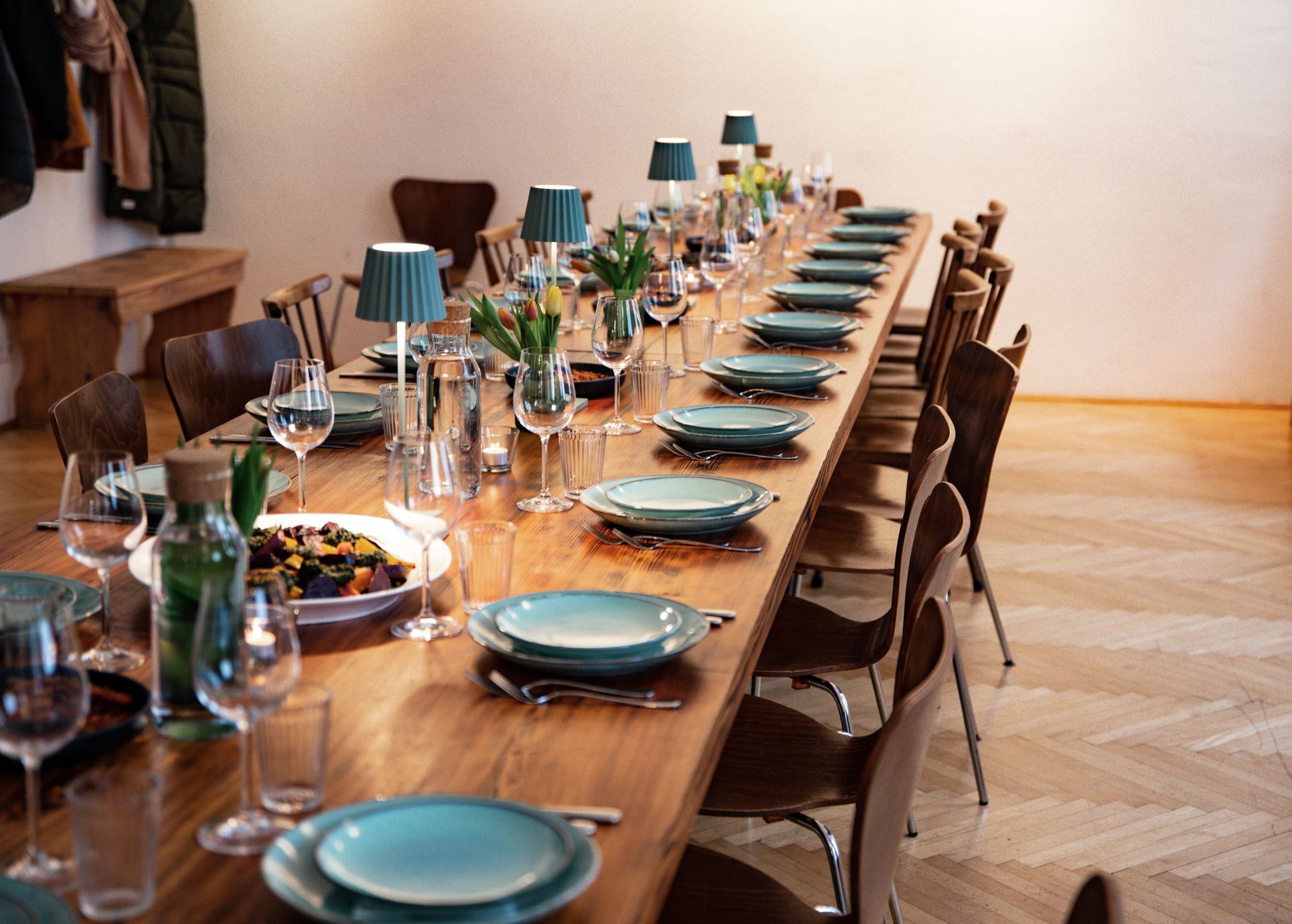 Tafel in der Lieblingsküche