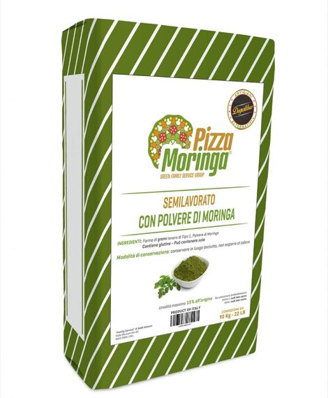 Semilavorato con polvere di moringa