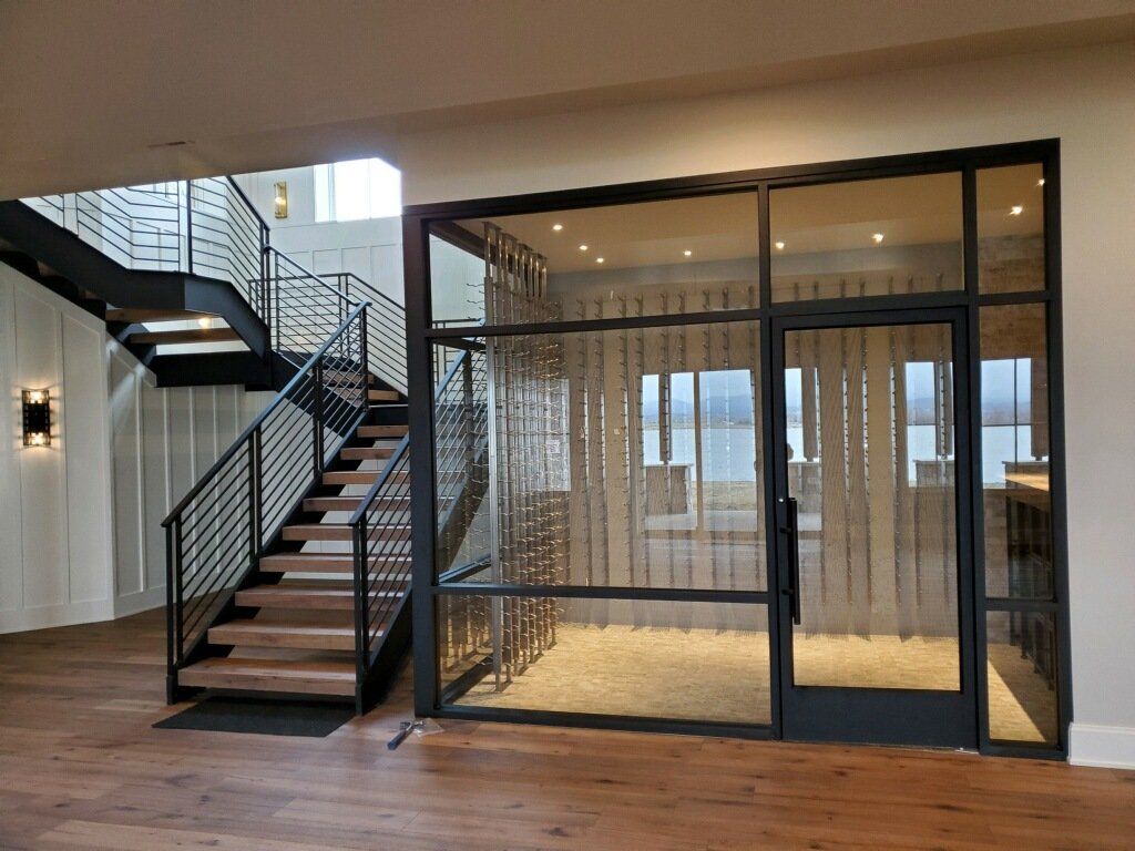 Store Front Framing Wine Room — Fort Collins, CO — Ram Glass Service