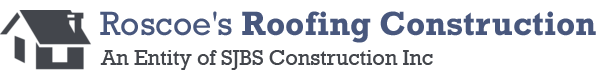 Logo, Roscoe's Roofing Construction
