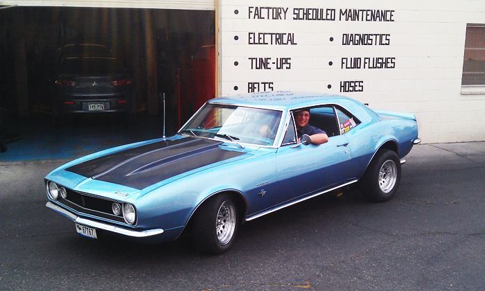 Blue Chevrolet Camaro | LightHouse Automotive