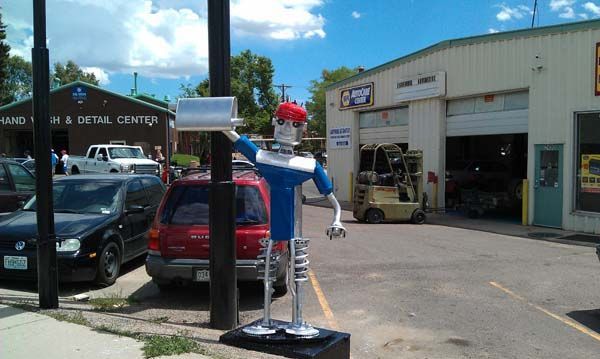 shop mascot | LightHouse Automotive